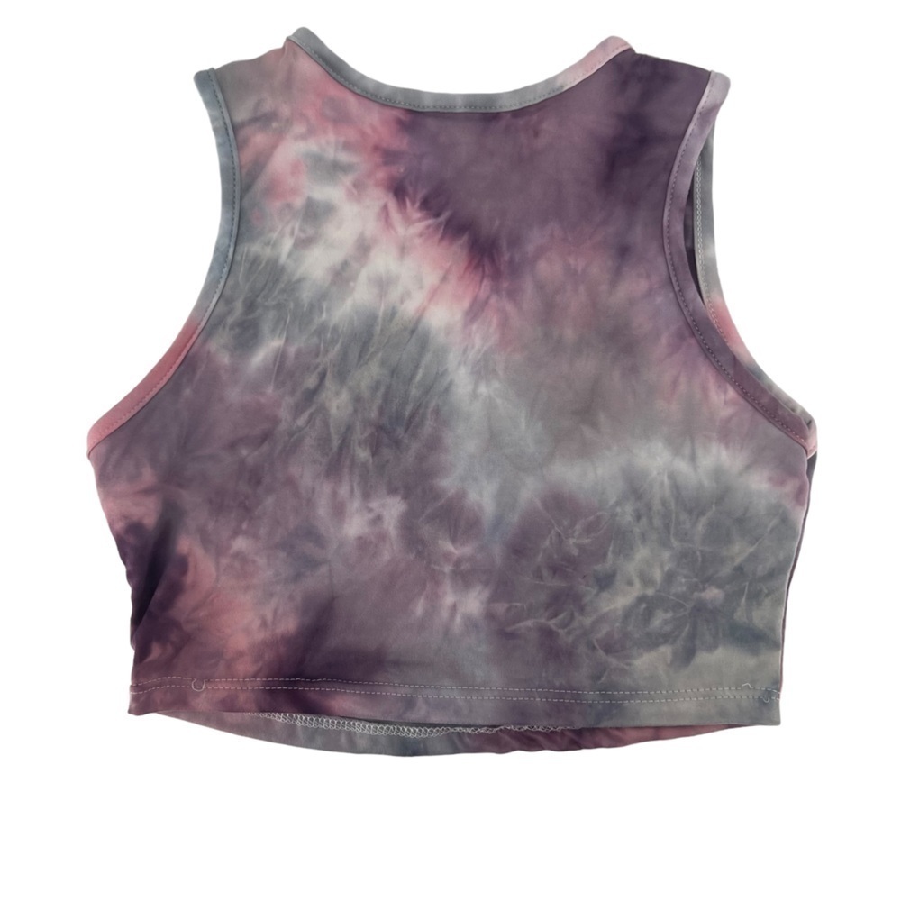Sweet Tie Dye Crop Tank Top Size Small Women’s - Picture 3 of 4